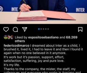 【人物】北看台走出球迷宠儿，迪马尔科续约蓝黑人生